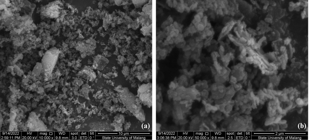 h-BN nanoparticles morphology 